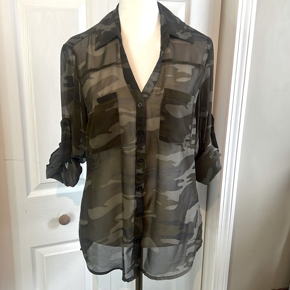 EXPRESS Camo S Portofino Shirt